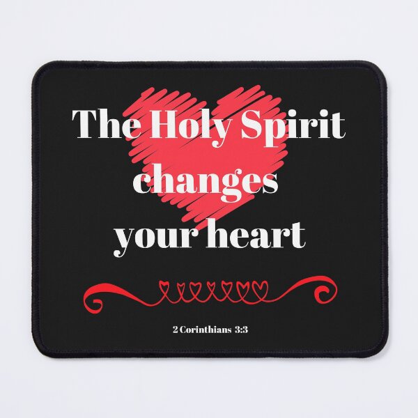 Item preview, The Holy Spirit Changes Your Heart 2 Corinthians 3:3 designed and sold by Roland1980.