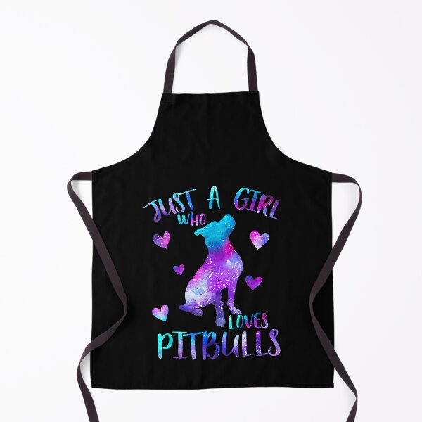Item preview, Just A Girl Who Loves Pitbulls Galaxy Space designed and sold by ClareMadelane.