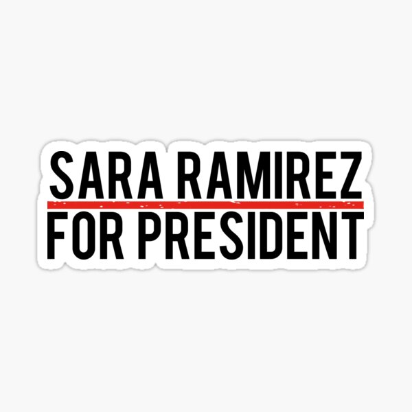 Aperçu de l'œuvre Sara Ramirez pour le président créée et vendue par itsmebecca.