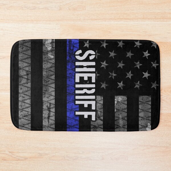 Item preview, Distressed Sheriff Police Flag designed and sold by Jared Davies.