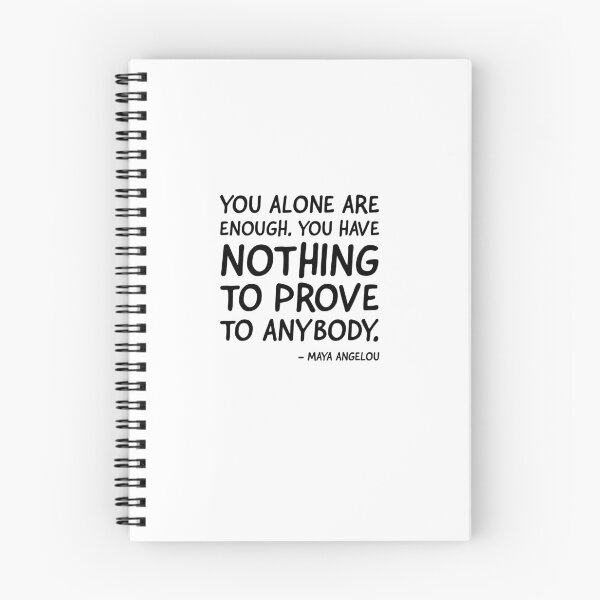 Item preview, You Alone are enough. Quote designed and sold by UrbanApparel.