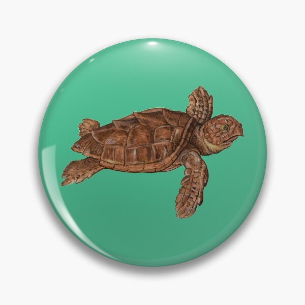Item preview, Adorable Sea Turtle designed and sold by RedThorThreads.