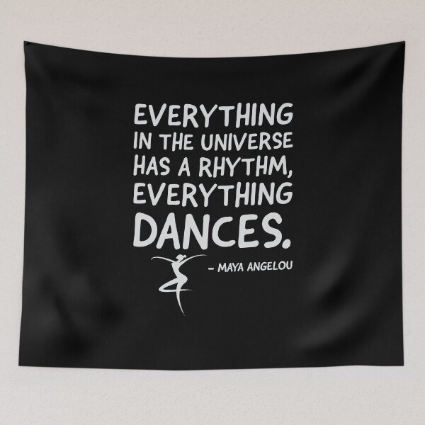 Item preview, Everything in the universe has a rhythm. Quote designed and sold by UrbanApparel.