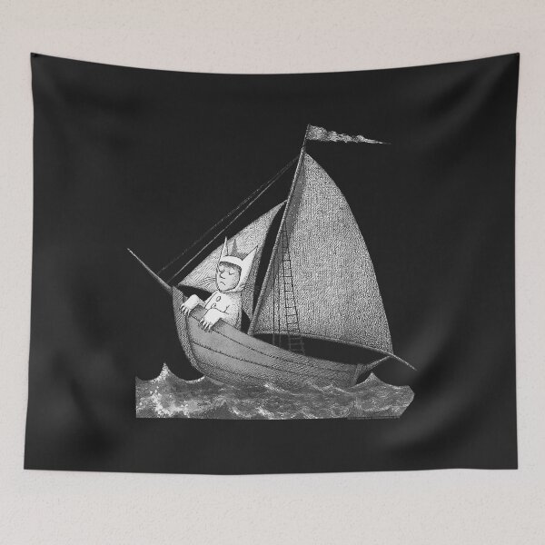 Item preview, Where the Wild Things Are Sailing on a Boat designed and sold by khangko1.