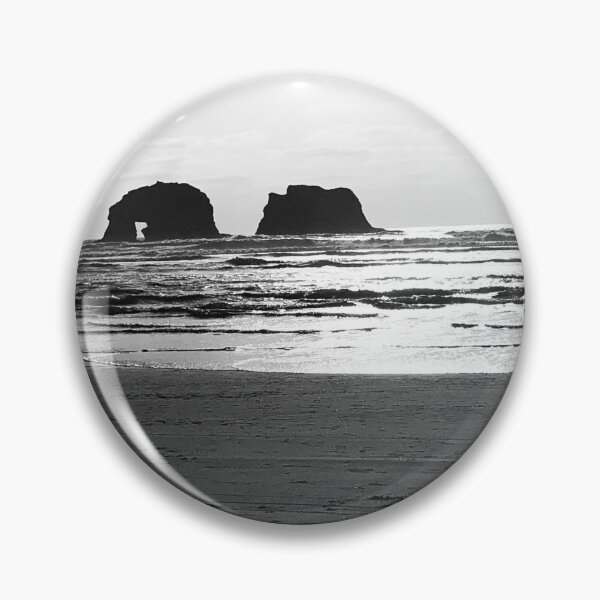 Item preview, The Twin Rocks Arch at Diamond Beach, Rockaway Beach, Oregon designed and sold by Unnecessary Press.