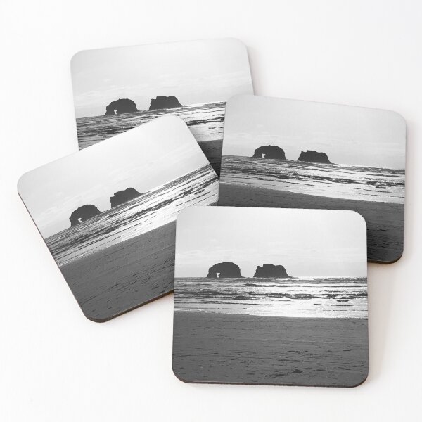 Item preview, The Twin Rocks Arch at Diamond Beach, Rockaway Beach, Oregon designed and sold by Unnecessary Press.