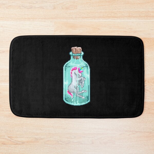 Item preview, Mini unicorn in bottle glass pixel  designed and sold by YosiefHoss.