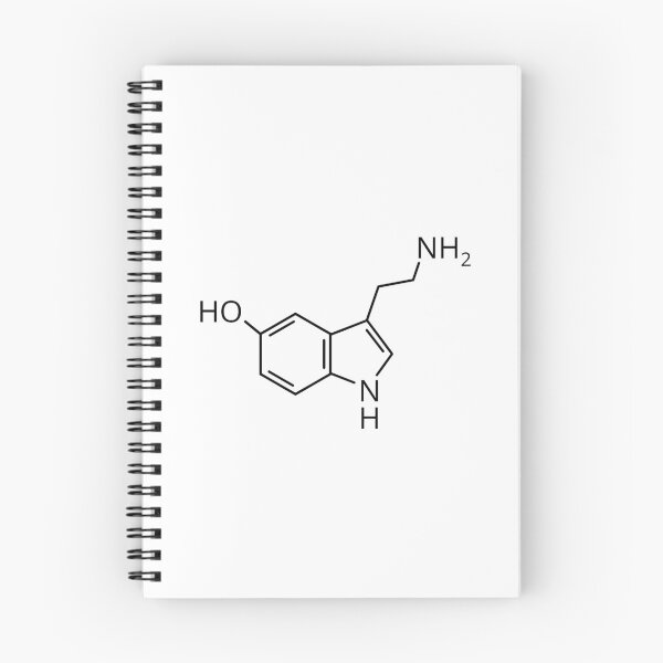 Item preview, Serotonin - Neurotransmitter, Mental Health, Psychology, Happiness, Brain, Neuron designed and sold by jadedscientist.