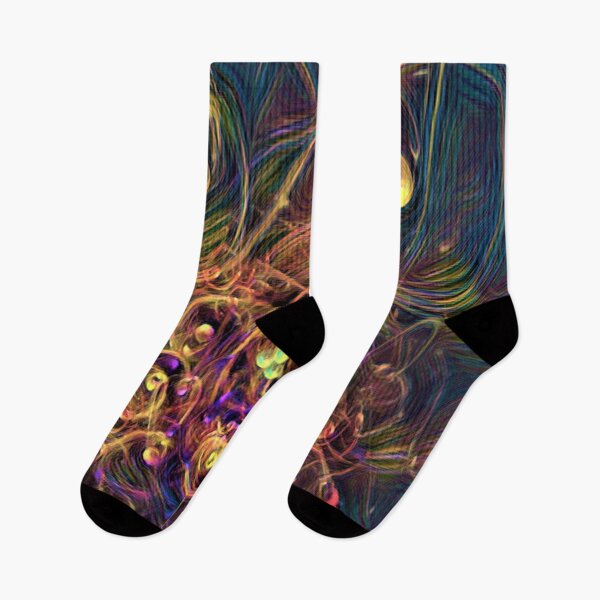 Artikelvorschau,   psychedelisches Regenbogendesign entworfen und verkauft von BelAnnGrey.