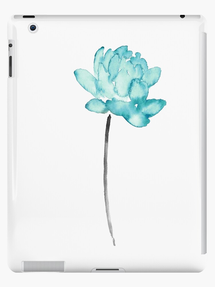 Hydrangeas iPad Folio Case by Katherine Blower Illustrator Designer