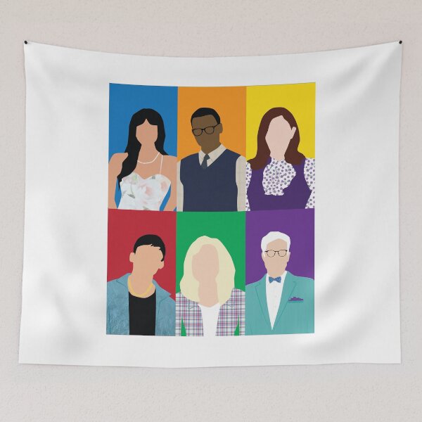 Item preview, Graphic Love The Good Design Place Movies Characters designed and sold by FloresEdmund7.