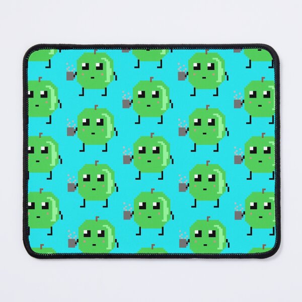 Item preview, Green apple drinking some coffee designed and sold by Devin Farinsky.