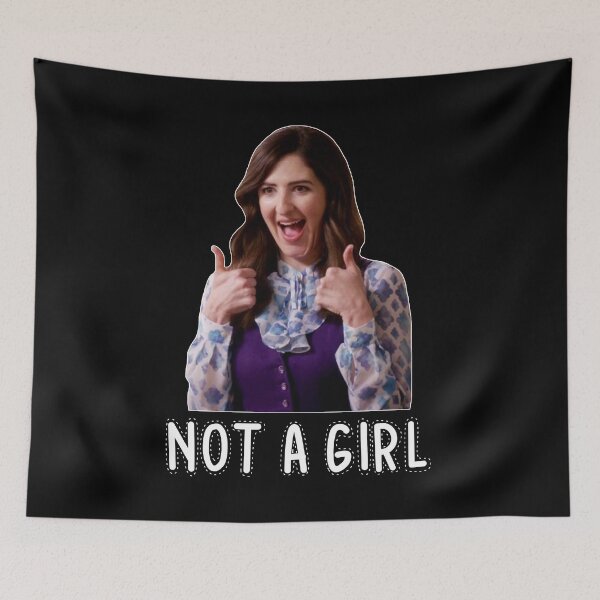 Item preview, Not A Girl - The Good Design Place Movies designed and sold by FloresEdmund7.