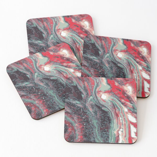 Item preview, Nebula blue and red landscape  designed and sold by Noemi Hernandez.