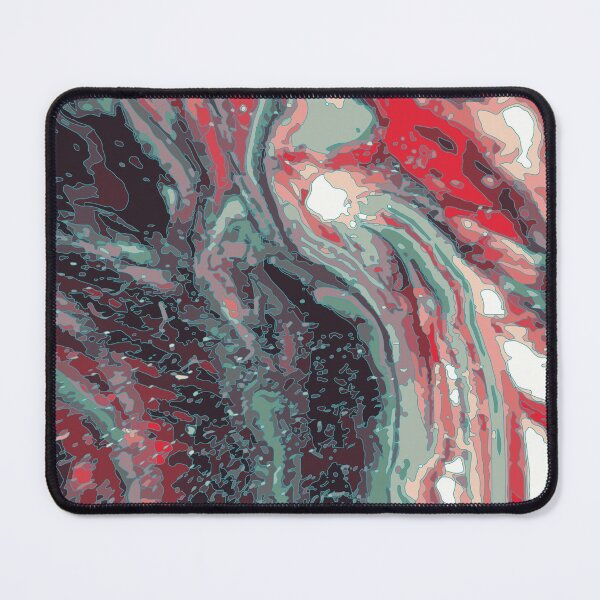Item preview, Nebula blue and red landscape designed and sold by Noemi Hernandez.