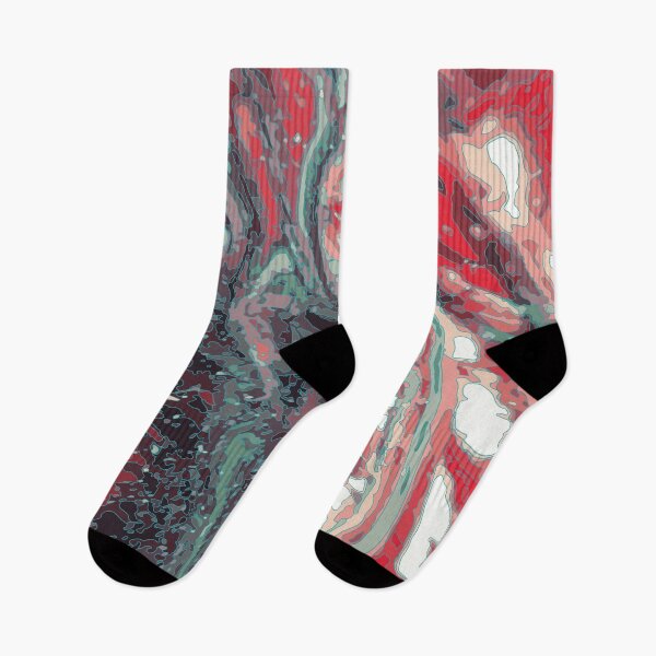 Item preview, Nebula blue and red landscape  designed and sold by Noemi Hernandez.