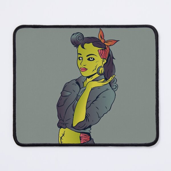Item preview, Retro Zombie Pin Up Girl designed and sold by SLAG-Creative.