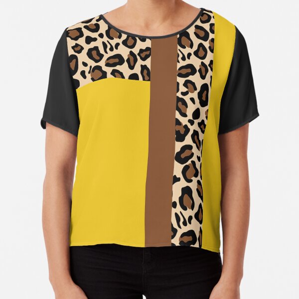 Bright Leopard Sublimation Patches - T Shirt Bleaching Patches