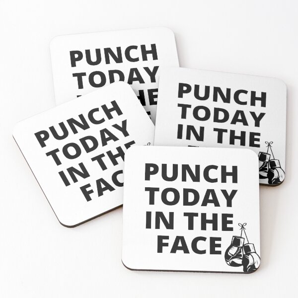 Item preview, Punch Today in the face designed and sold by wildwhimsical.