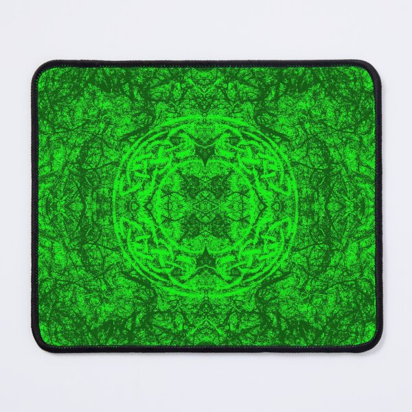 Item preview, Distressed Celtic Circle in Green designed and sold by ingridthecrafty.