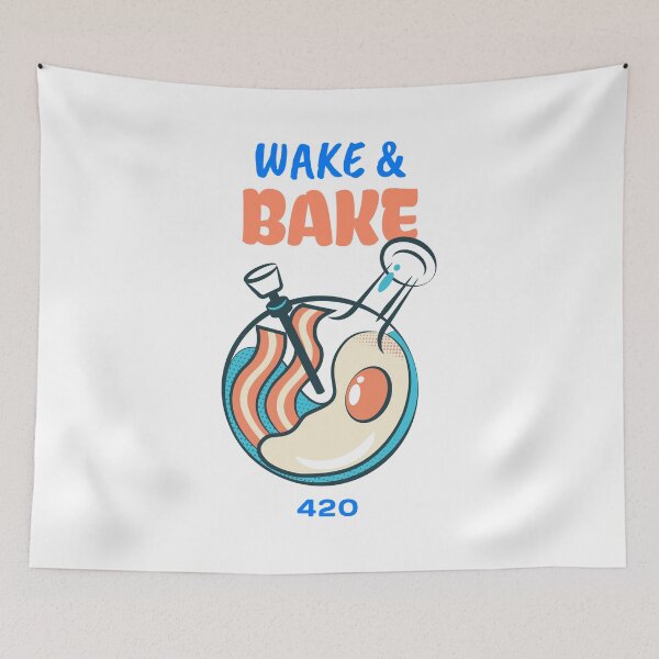 Item preview, Wake and Bake Pothead designed and sold by PotheadTees.