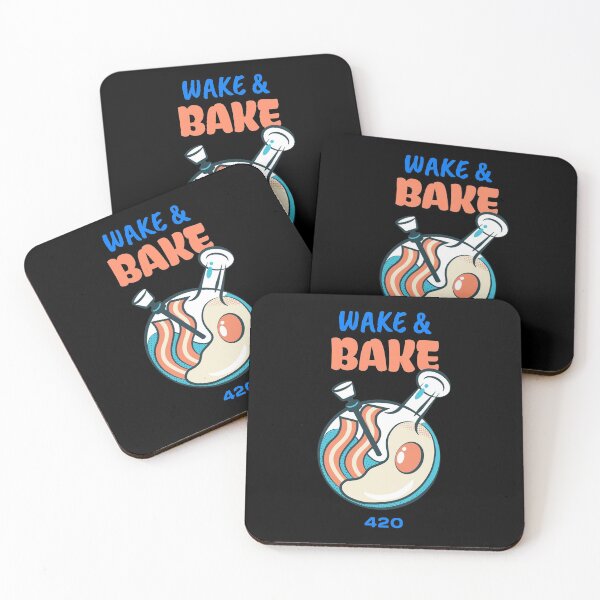 Item preview, Wake and Bake Pothead (Black) designed and sold by PotheadTees.