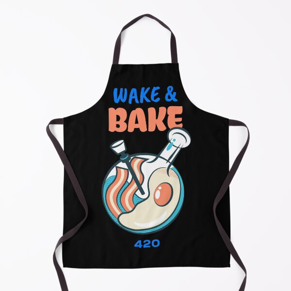 Item preview, Wake and Bake Pothead (Black) designed and sold by PotheadTees.