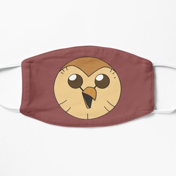 Hooty owl house Flat Mask