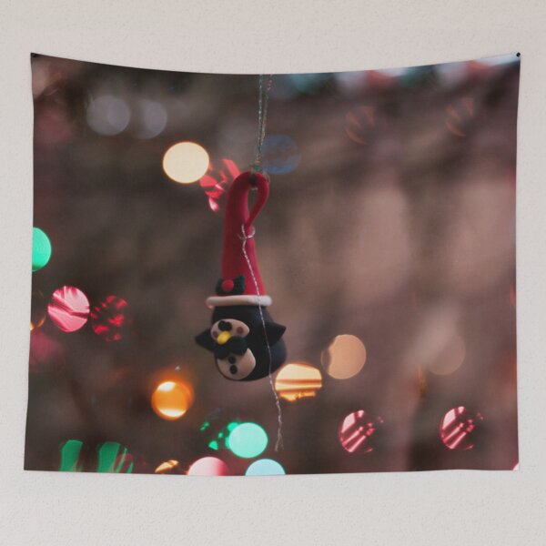 Item preview, Santa Penguin Photography Print designed and sold by griffingphoto.