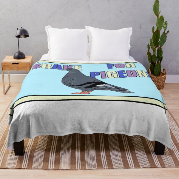 Item preview, I Brake For Pigeons designed and sold by Brenna Langdon.