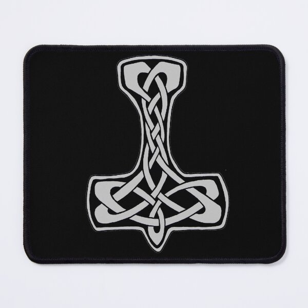 Item preview, Thors Hammer in Silver designed and sold by ingridthecrafty.