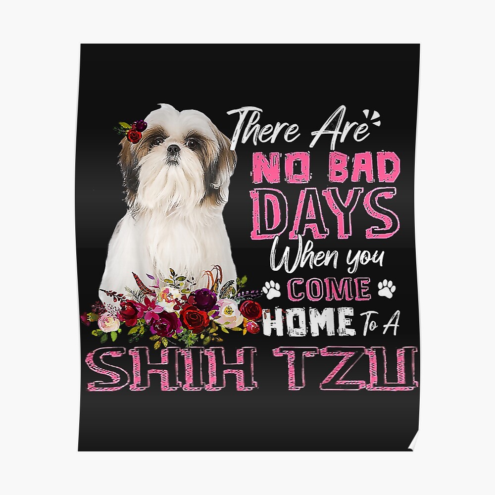 Shih Tzu Sailor Boat Captain Shih Tzu Dog 137 | Poster
