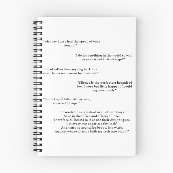 Item preview, Much Ado About Nothing Quotes Pack designed and sold by AthenianGarb.