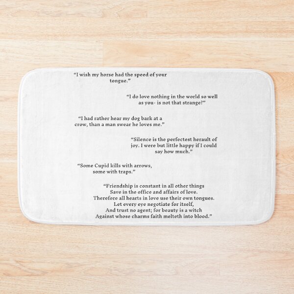 Item preview, Much Ado About Nothing Quotes Pack designed and sold by AthenianGarb.