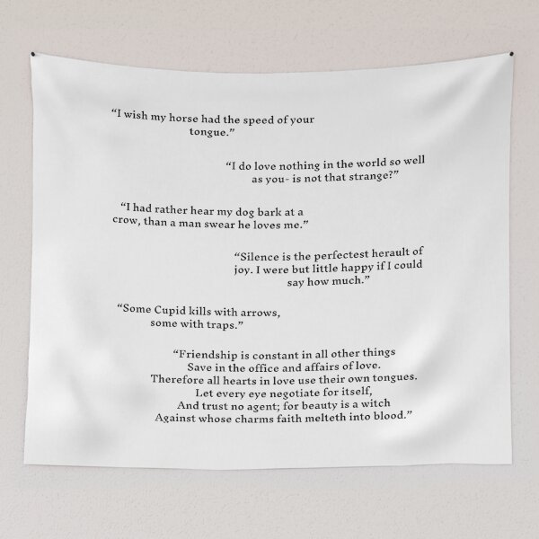 Item preview, Much Ado About Nothing Quotes Pack designed and sold by AthenianGarb.
