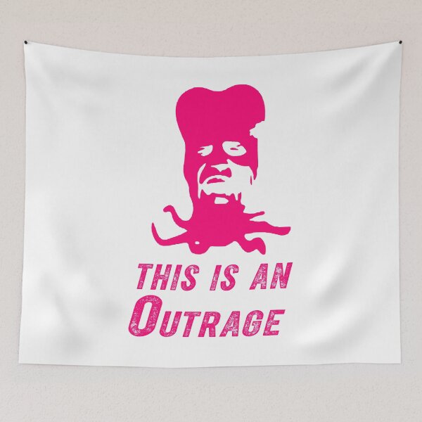 Item preview, This Is An Outrage - The Mighty Art Boosh Movies designed and sold by FloresEdmund7.