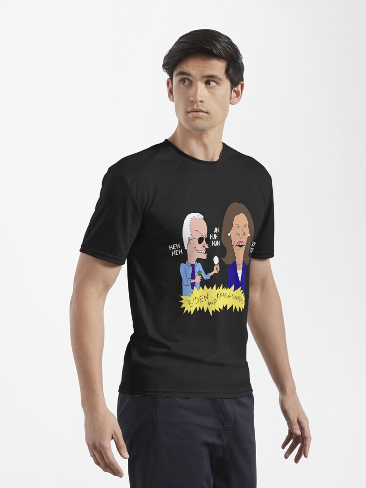 Discover Beavis and Butthead - Biden and Kamala Harris Parody | Active T-Shirt 