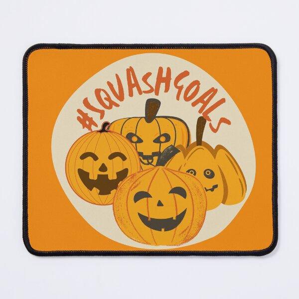 Item preview, Squash Goals, Halloween pun designed and sold by Eunoia-ikigai.