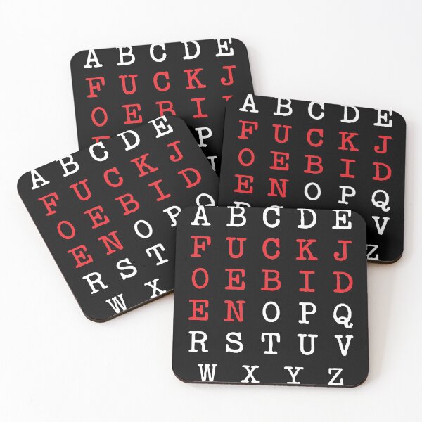 Item preview, FUck joe Biden Alphabet Funny designed and sold by tristankorine.