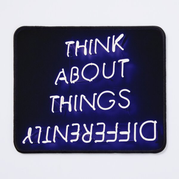 Item preview, Think About Things Differently | Neon Sign  designed and sold by simpleones.