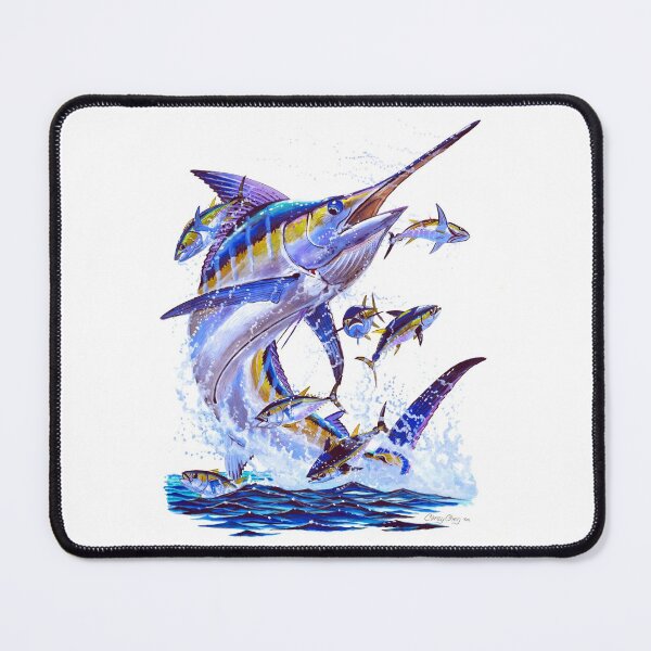 Item preview, blue marlin and tunas designed and sold by Carey Chen.