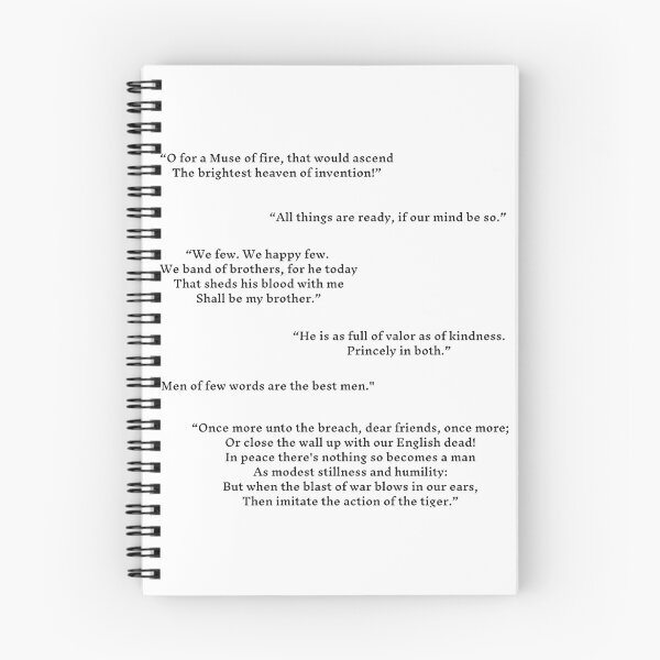 Item preview, Henry V Quotes Pack designed and sold by AthenianGarb.