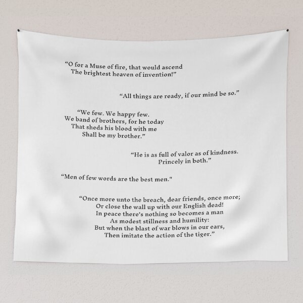 Item preview, Henry V Quotes Pack designed and sold by AthenianGarb.