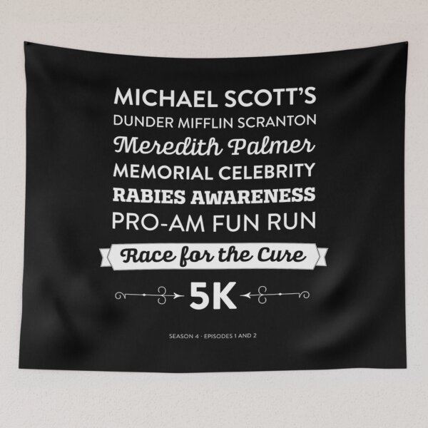 Item preview, The Office - Rabies Awareness Fun Run designed and sold by RahulWisozk.