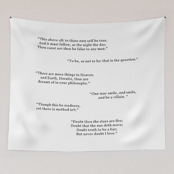 Item preview, Hamlet Quotes Pack designed and sold by AthenianGarb.