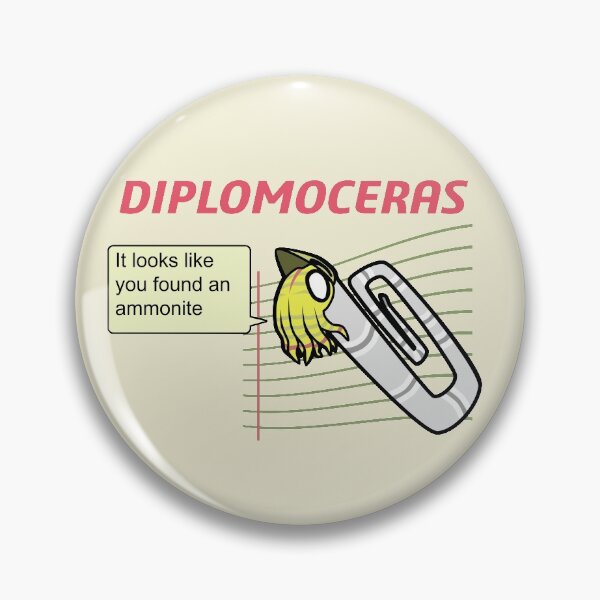 Item preview, clippy diplomoceras ammonite designed and sold by IMPULSEimpact.