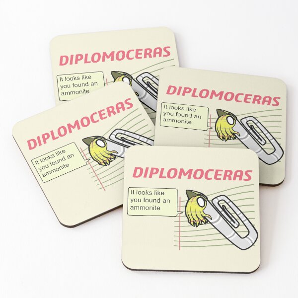 Item preview, clippy diplomoceras ammonite designed and sold by IMPULSEimpact.