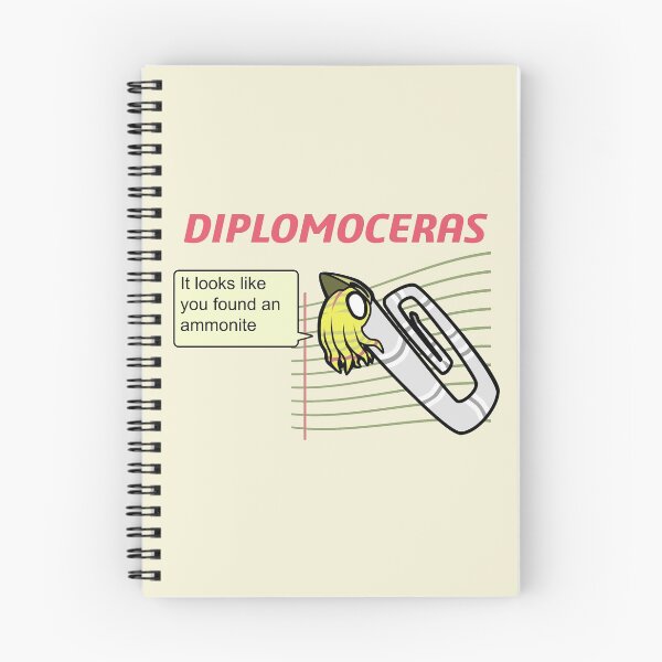 Item preview, clippy diplomoceras ammonite designed and sold by IMPULSEimpact.