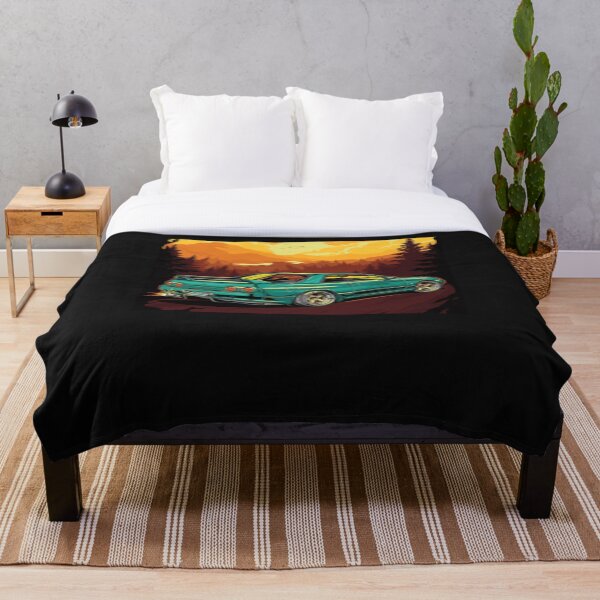 Nissan Skyline R32 BNR Tapestry Throw Blanket