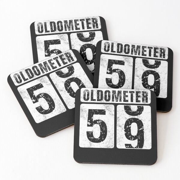 Item preview, Oldometer 59  Vintage Funny 59th Birthday Gift Idea Premium  designed and sold by EuphemiaShop.